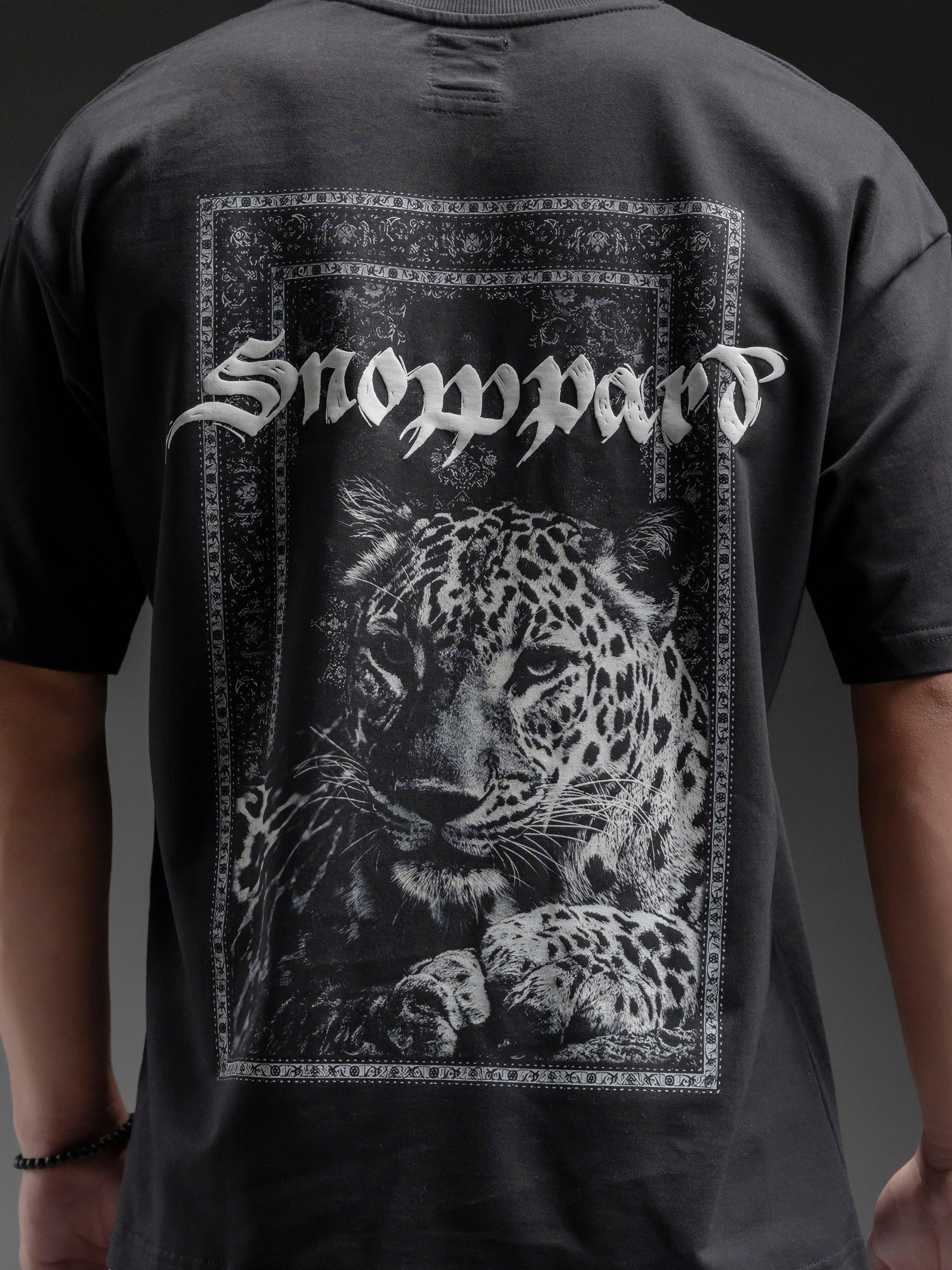 Oversized Graphic Cotton T-Shirt