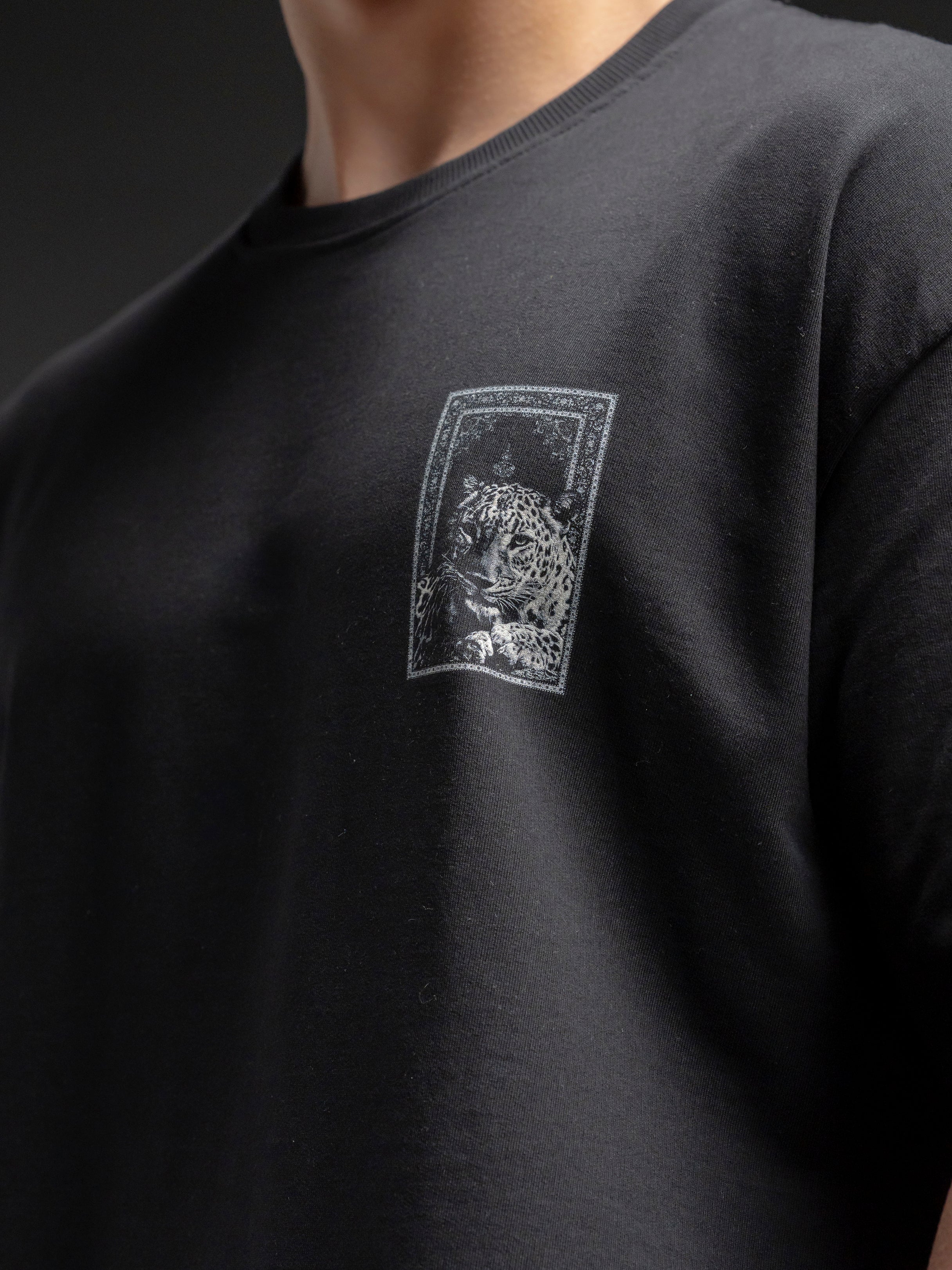 Oversized Graphic Cotton T-Shirt