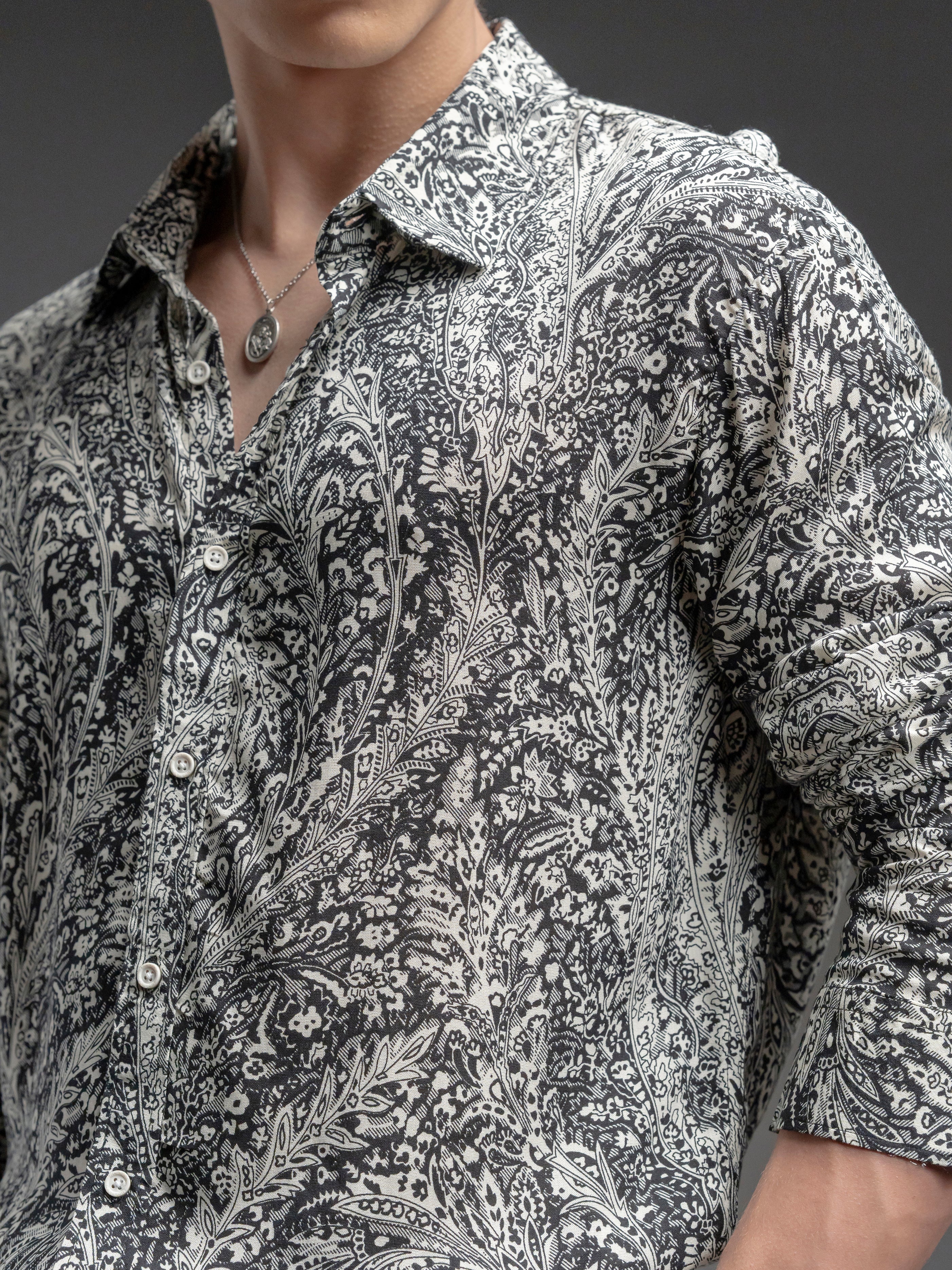 Paisley Print Shirt