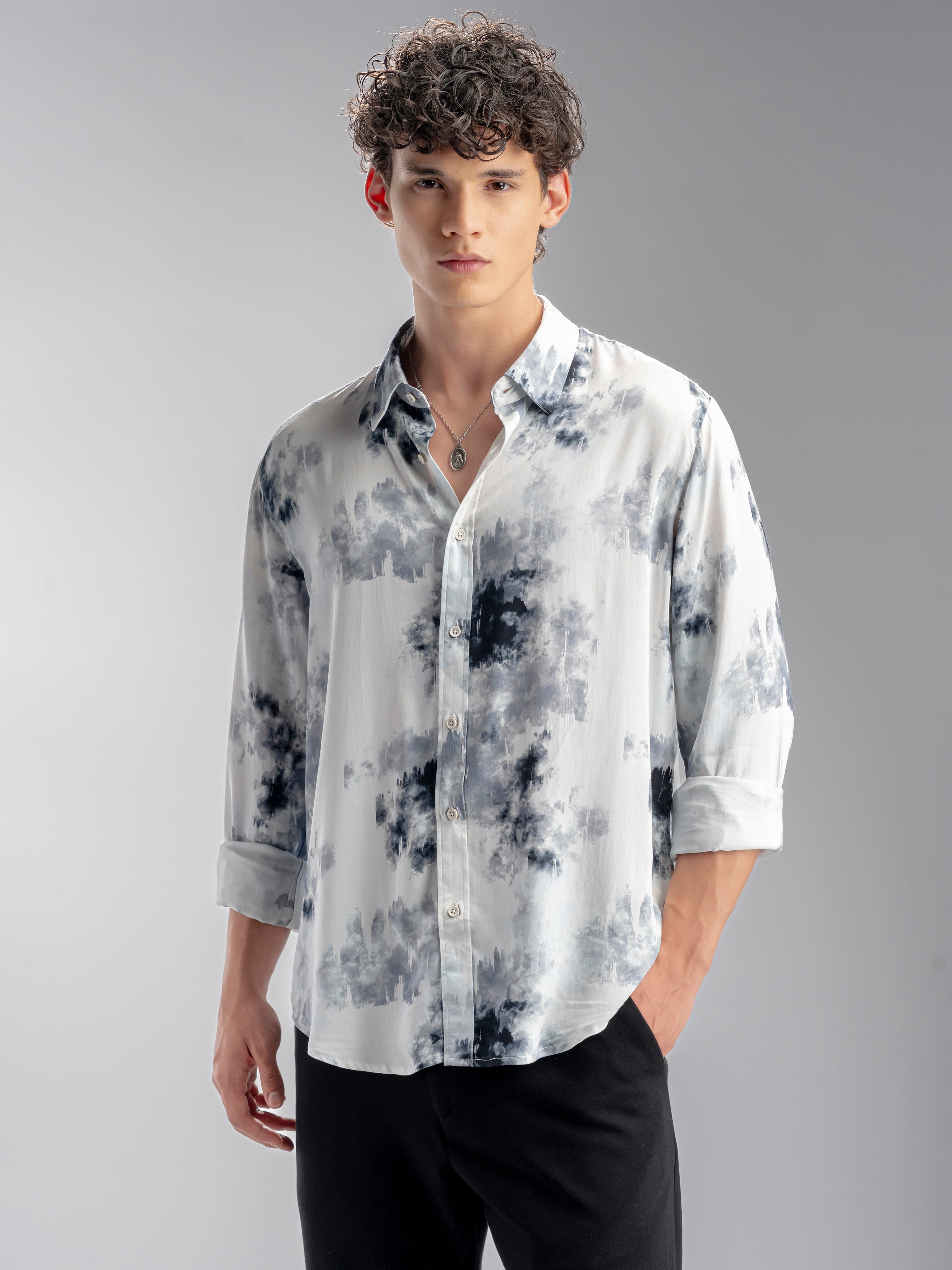 Abstract Print Shirt