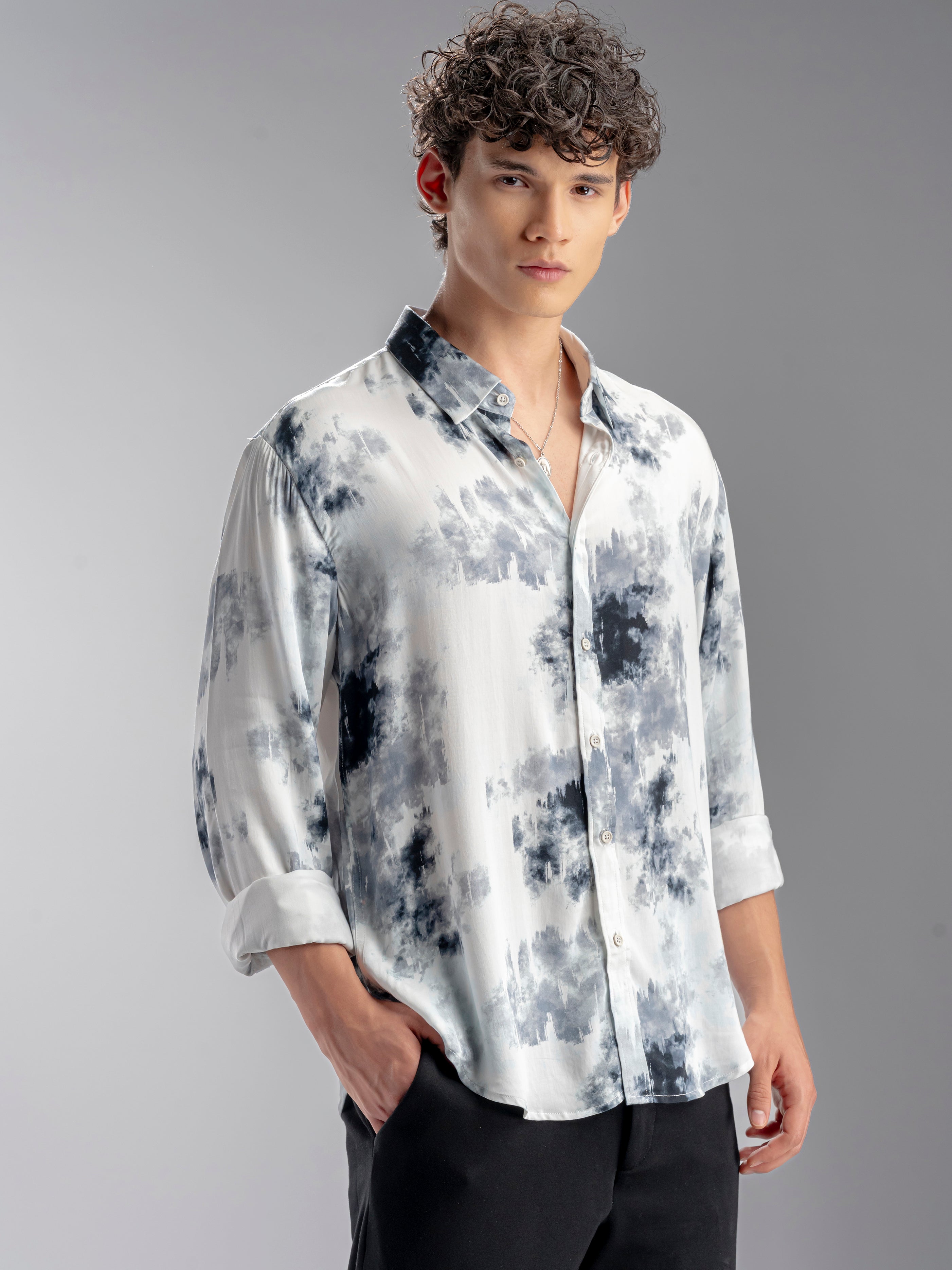 Abstract Print Shirt