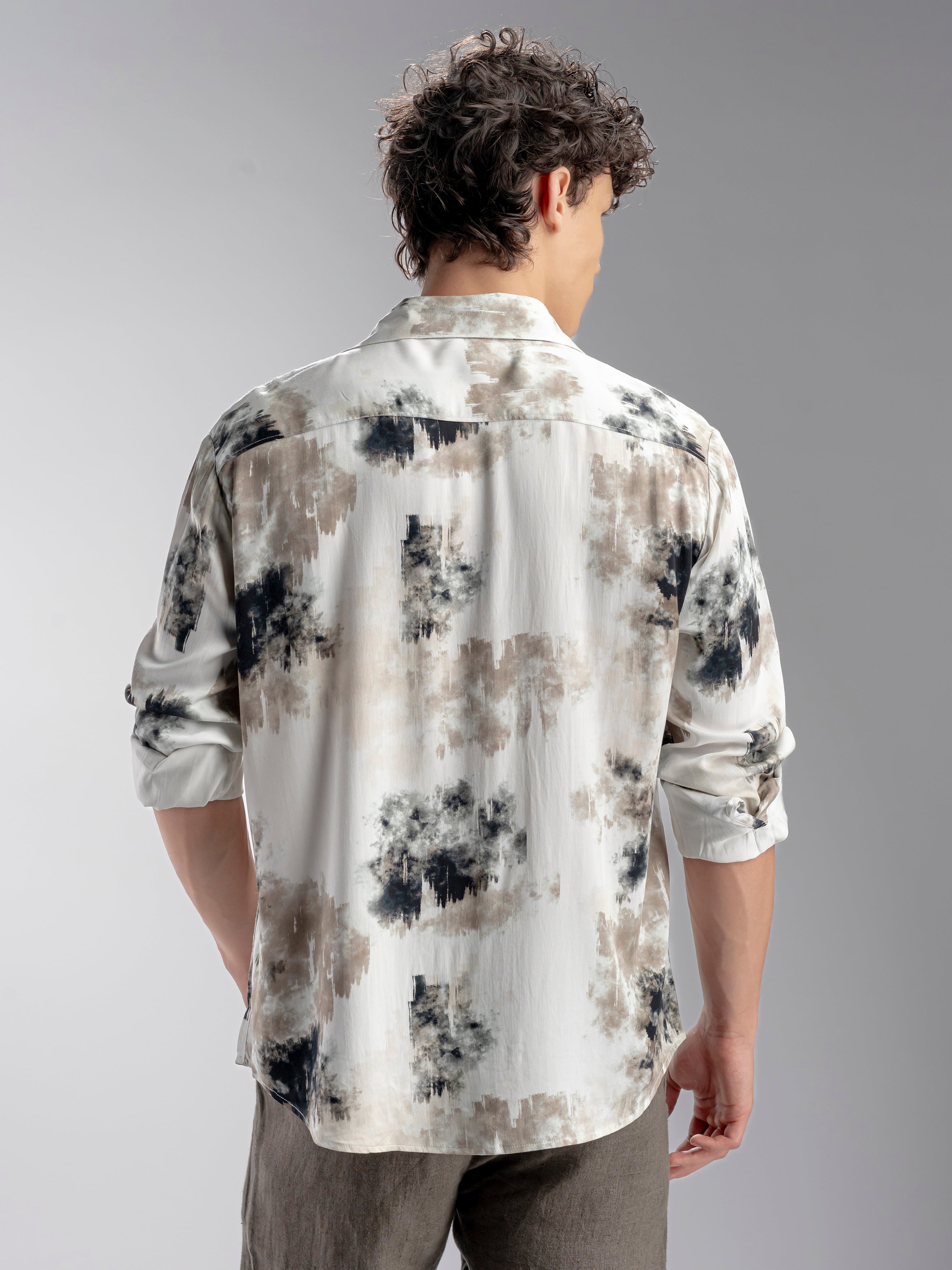 Abstract Print Shirt