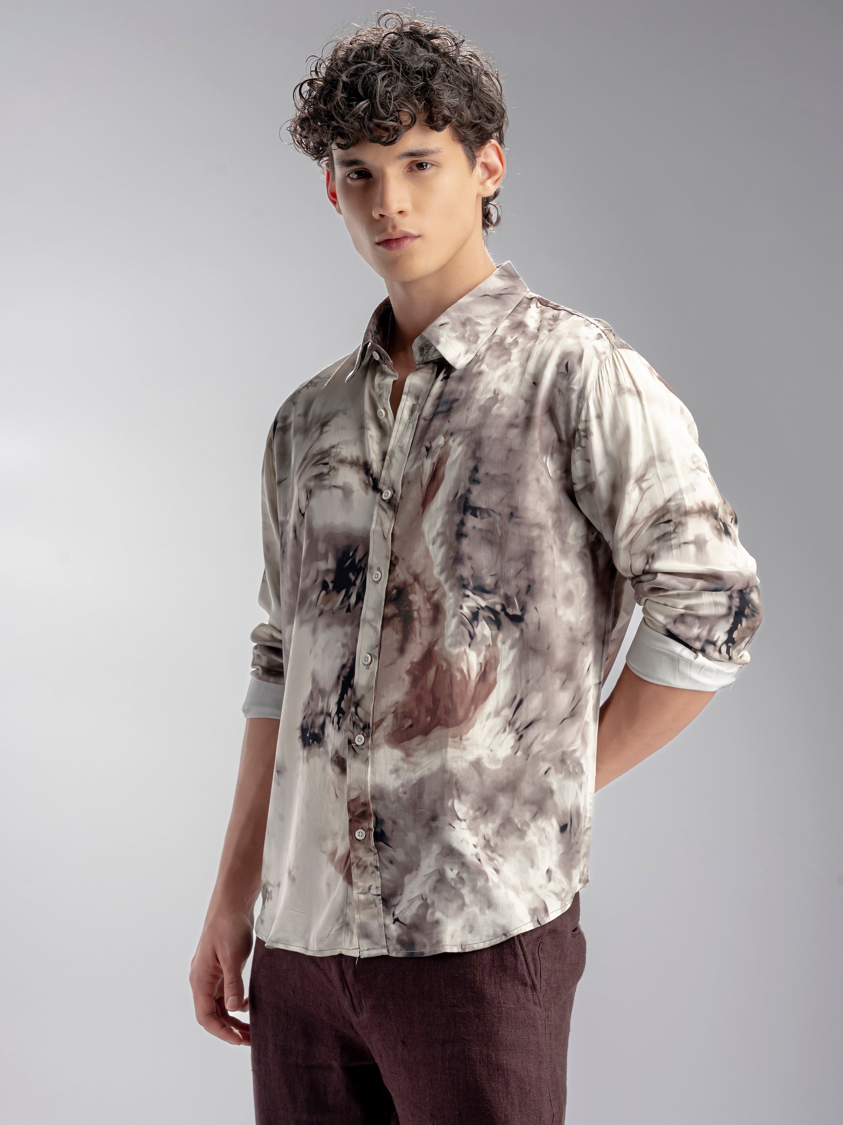 Abstract Print Shirt