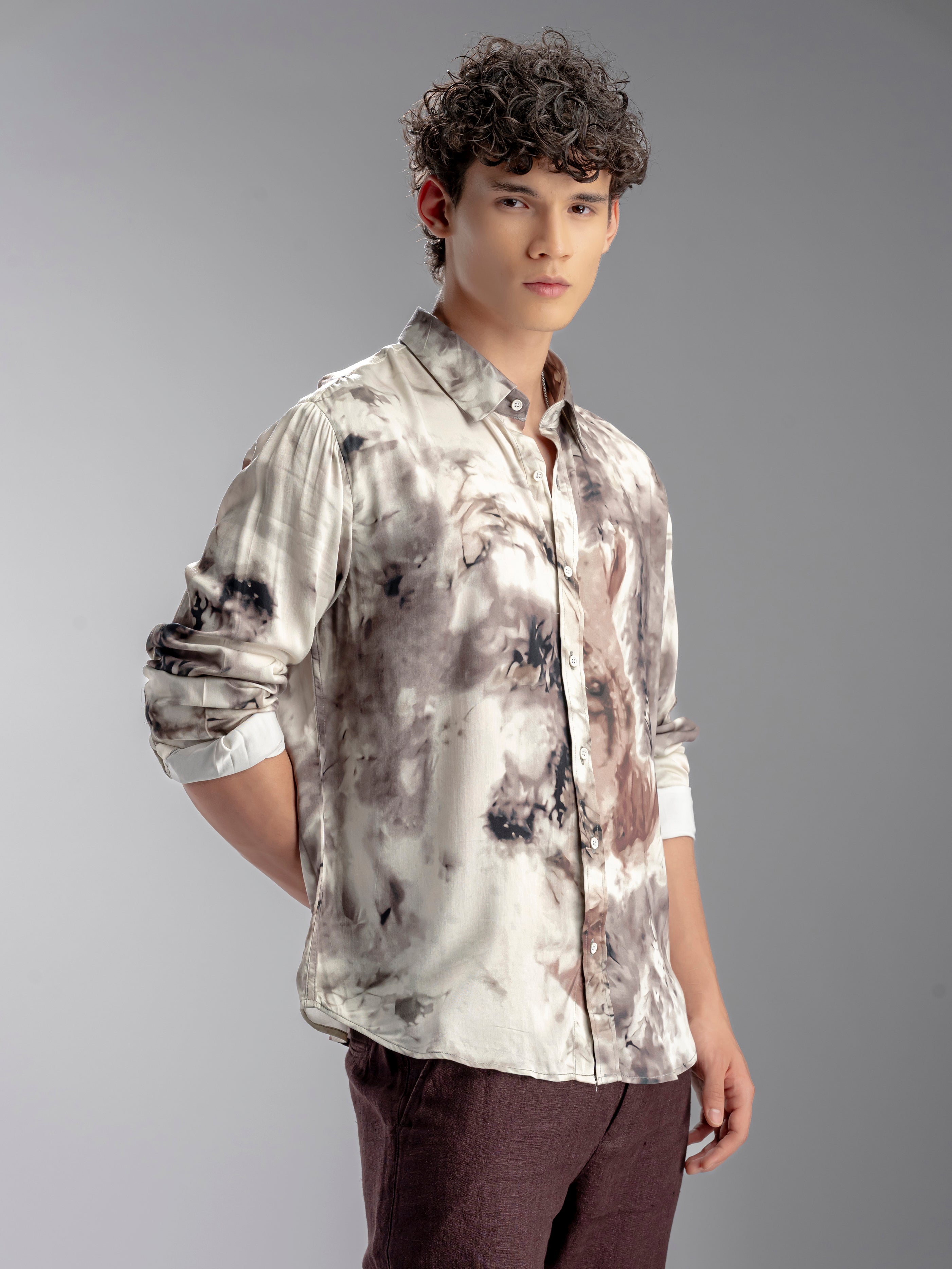 Abstract Print Shirt