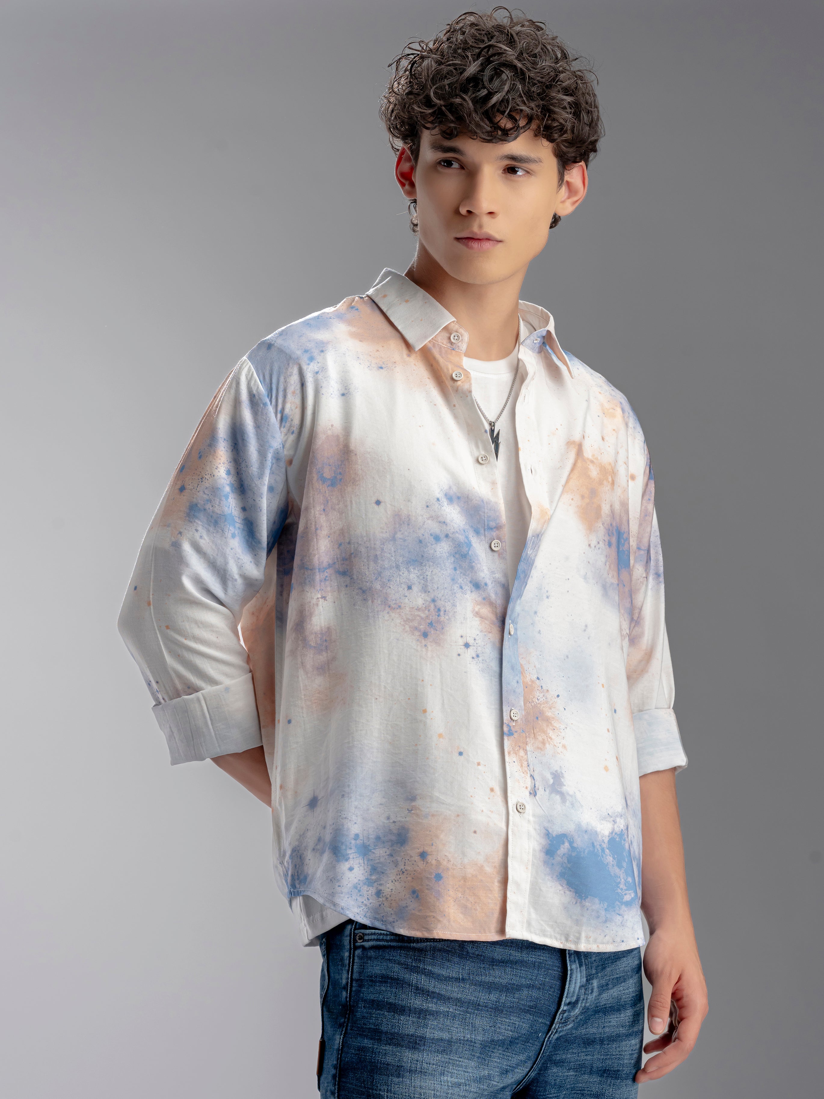Abstract Print Shirt