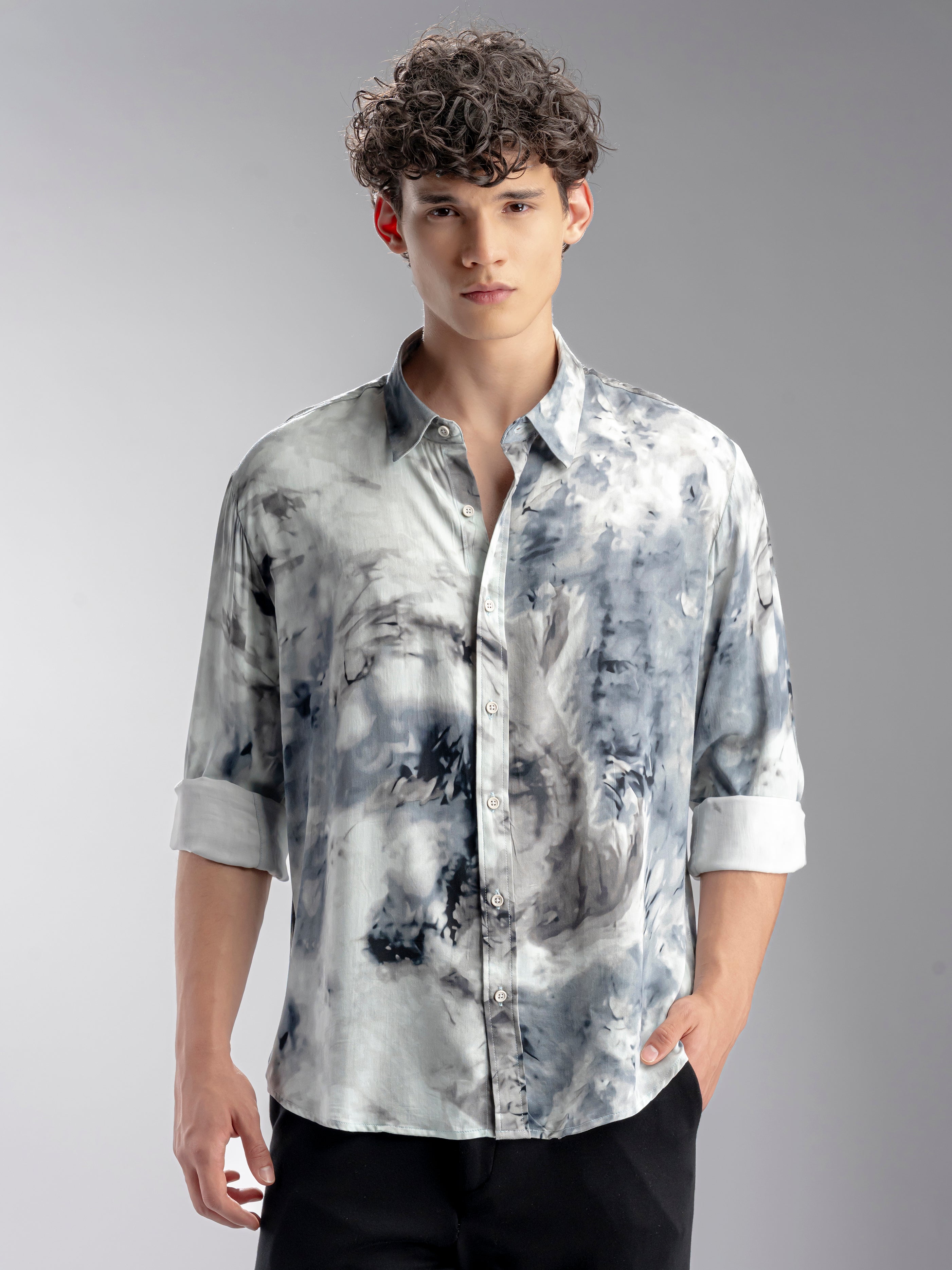 Abstract Print Shirt