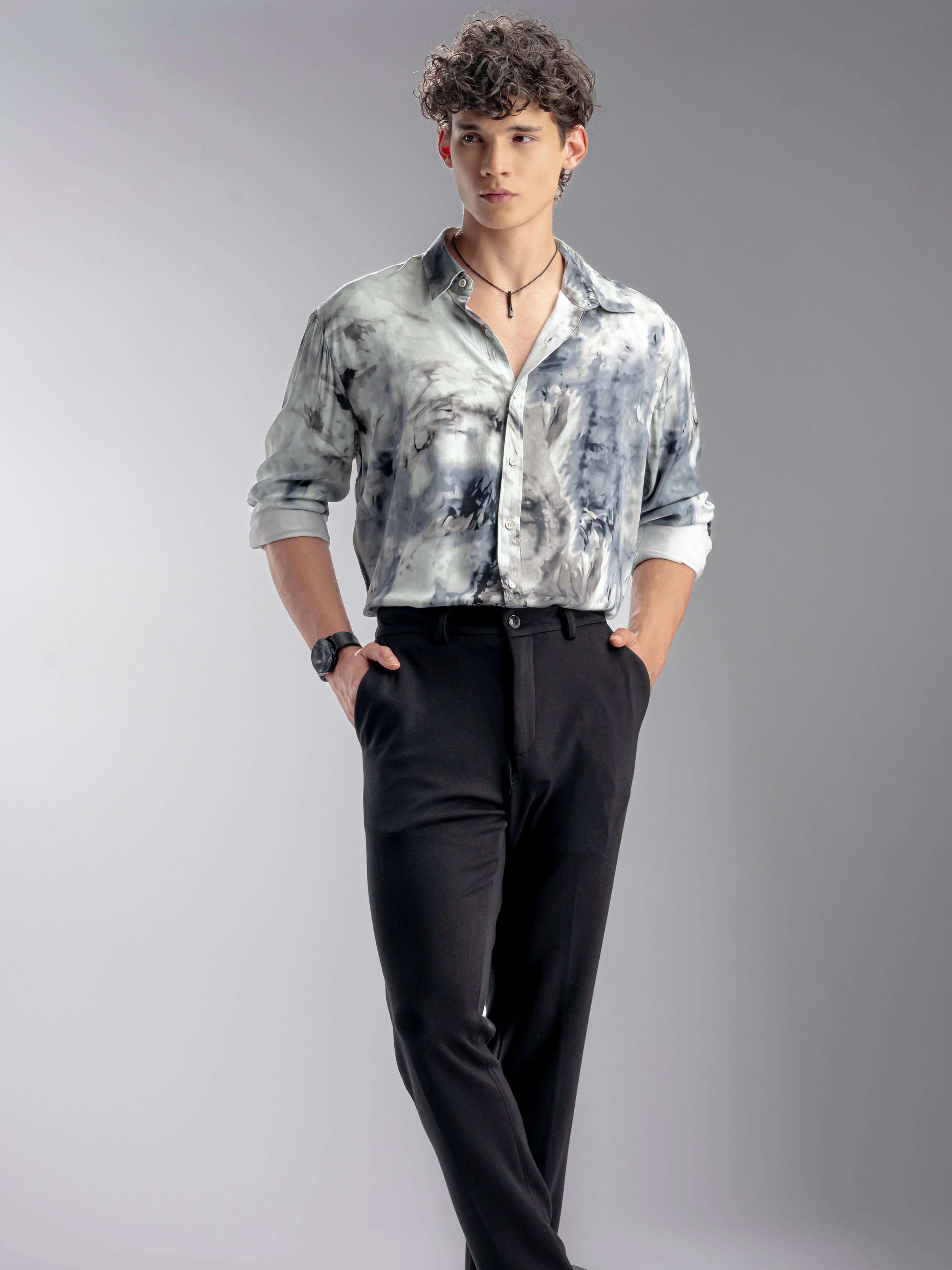 Abstract Print Shirt
