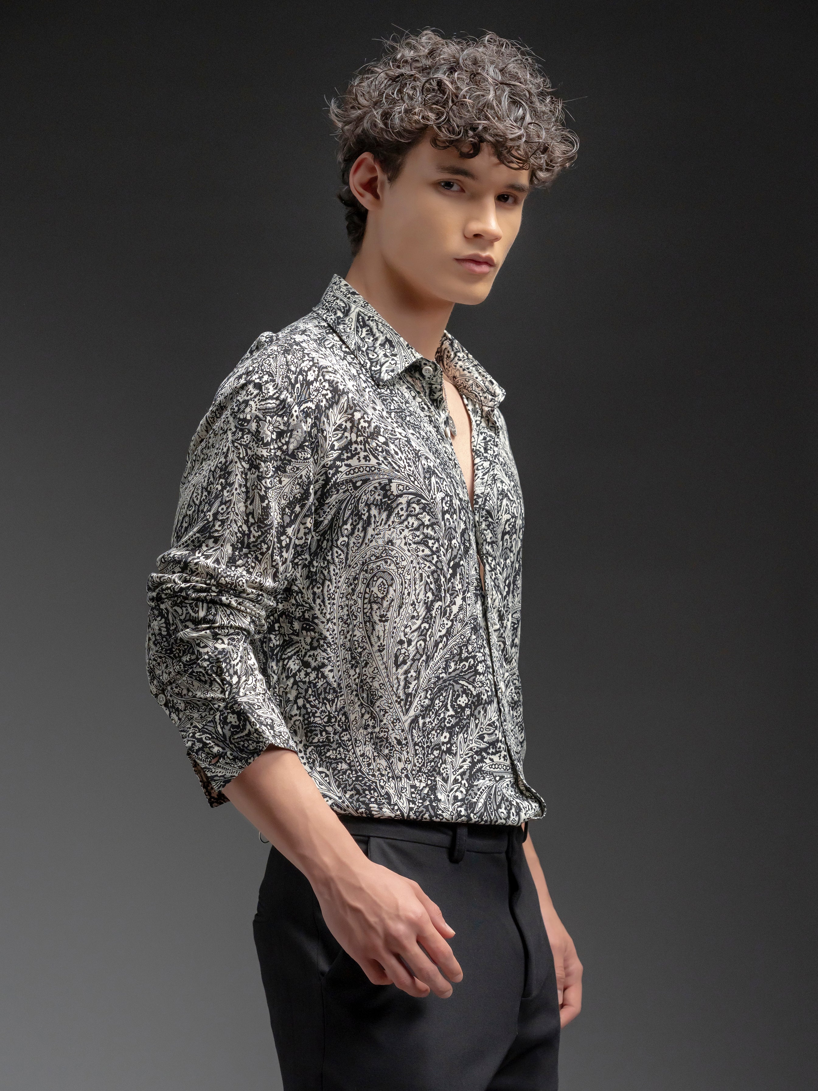 Paisley Print Shirt