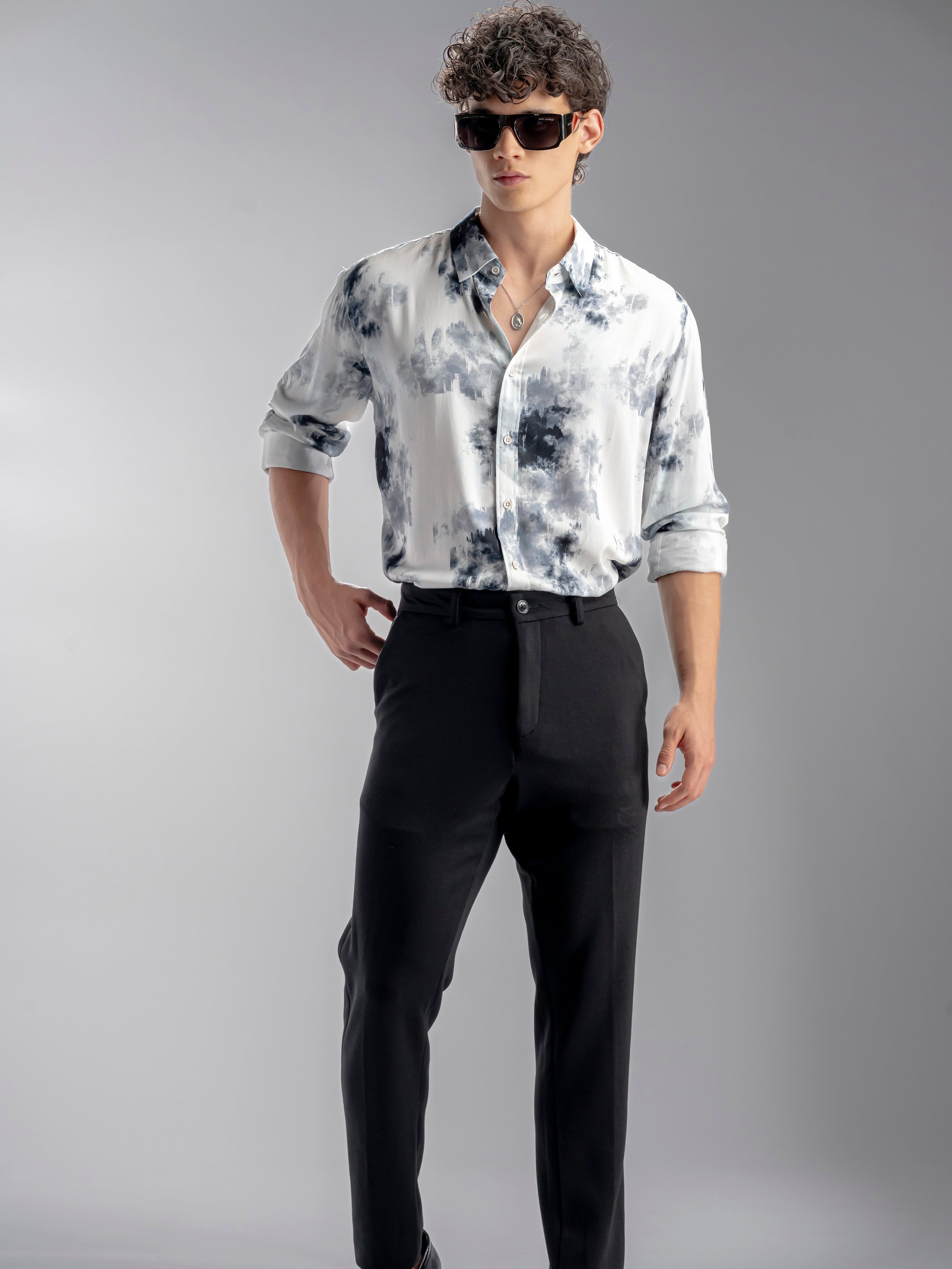 Abstract Print Shirt