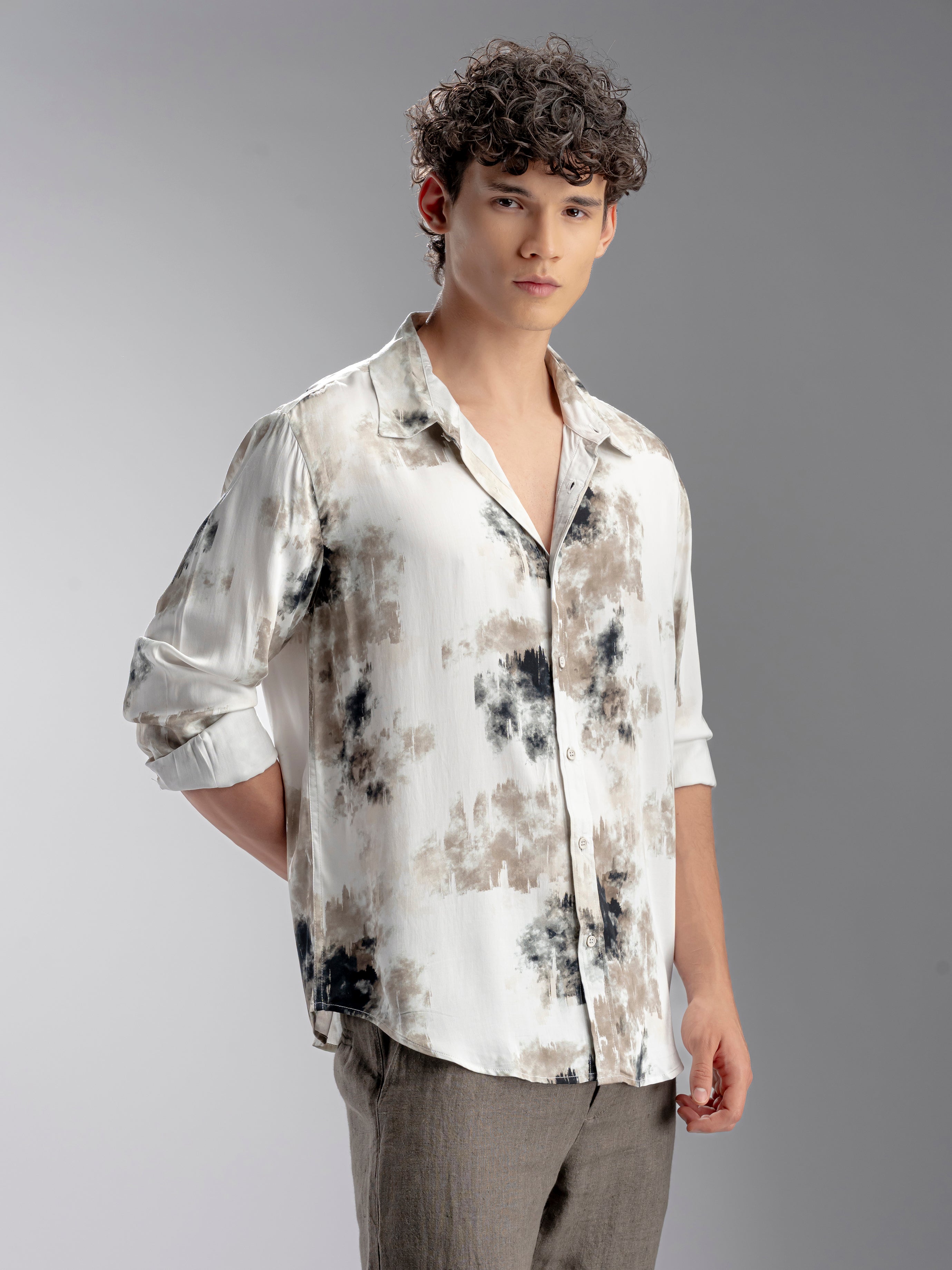 Abstract Print Shirt