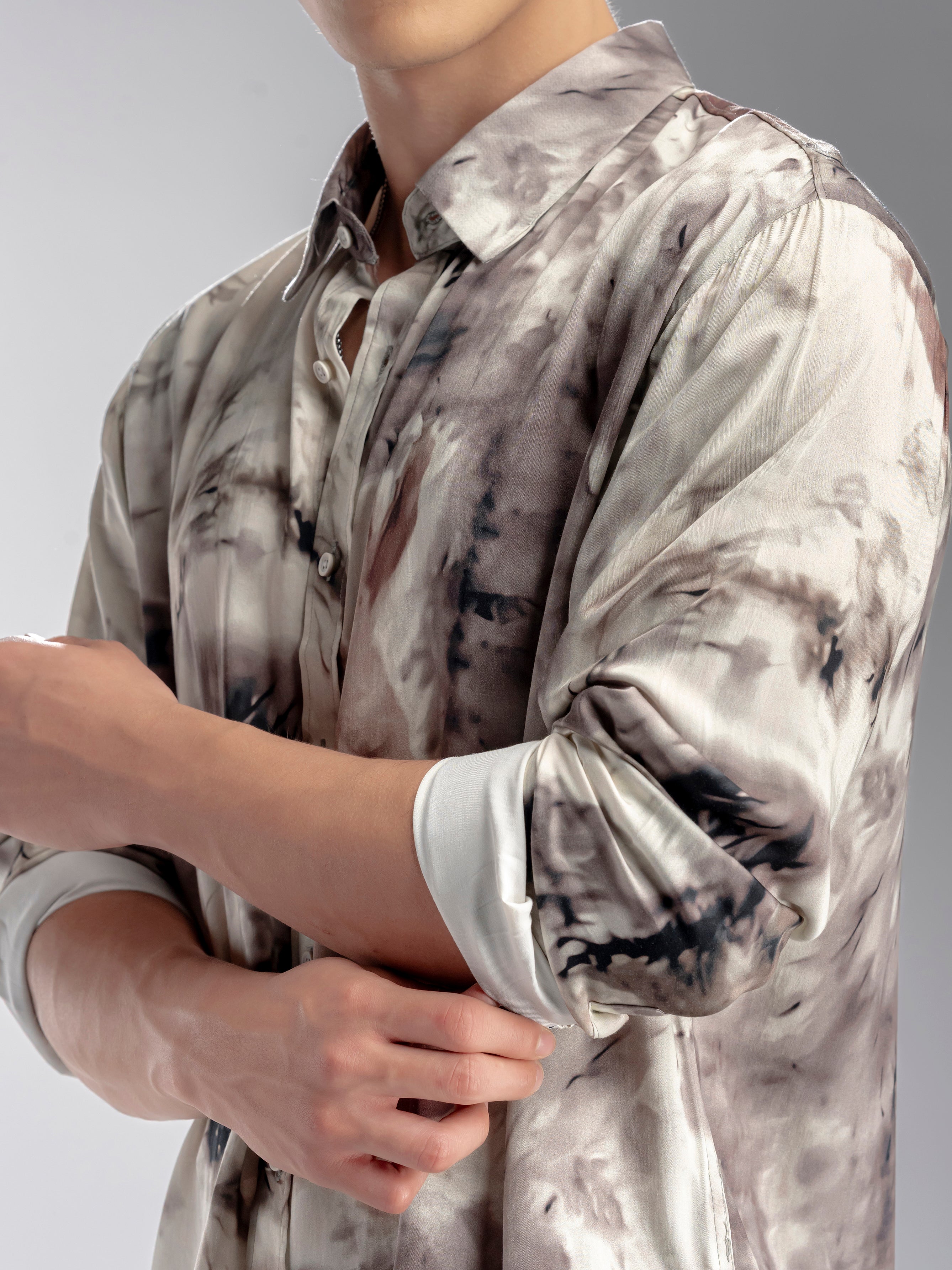 Abstract Print Shirt