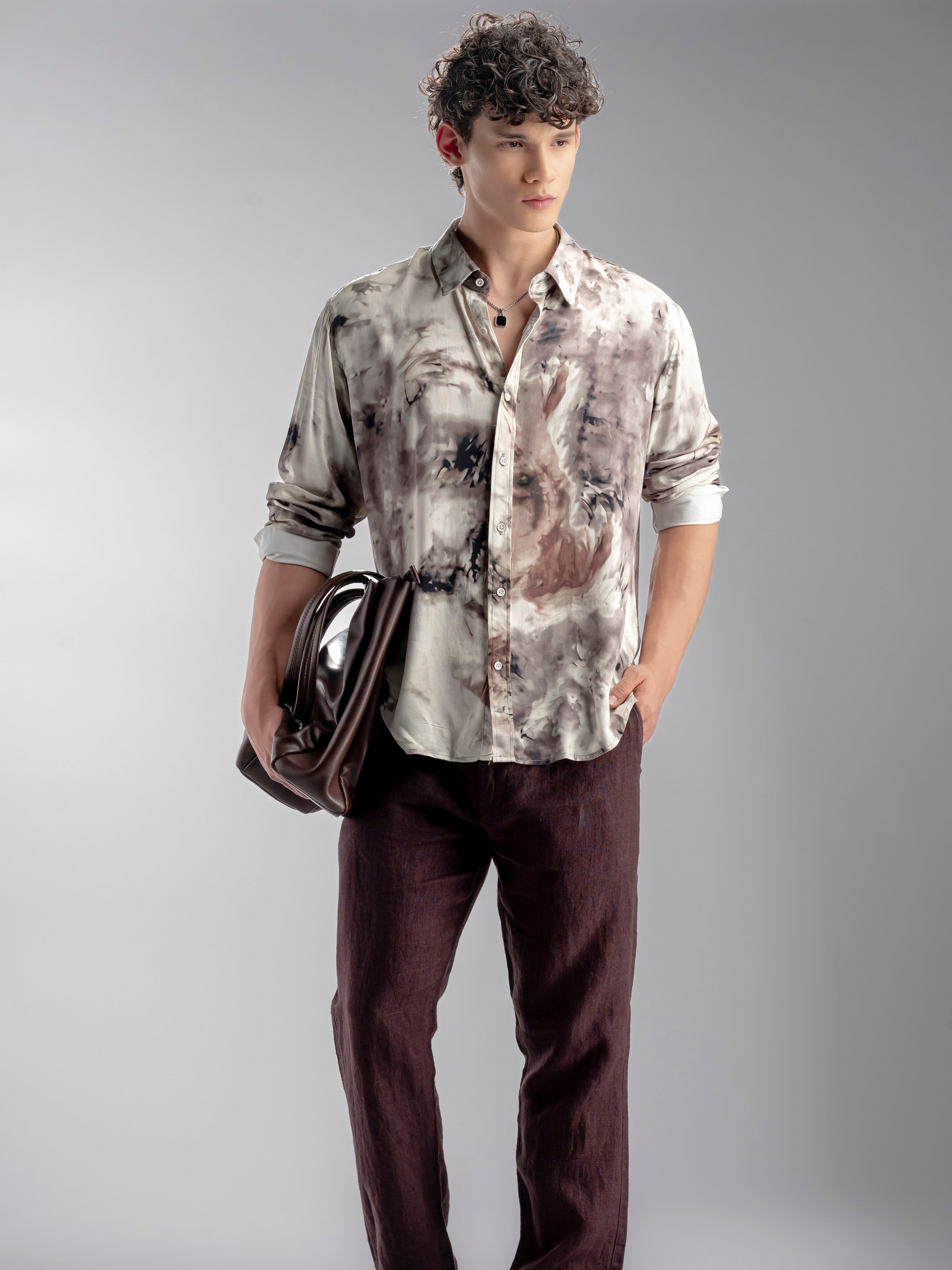 Abstract Print Shirt