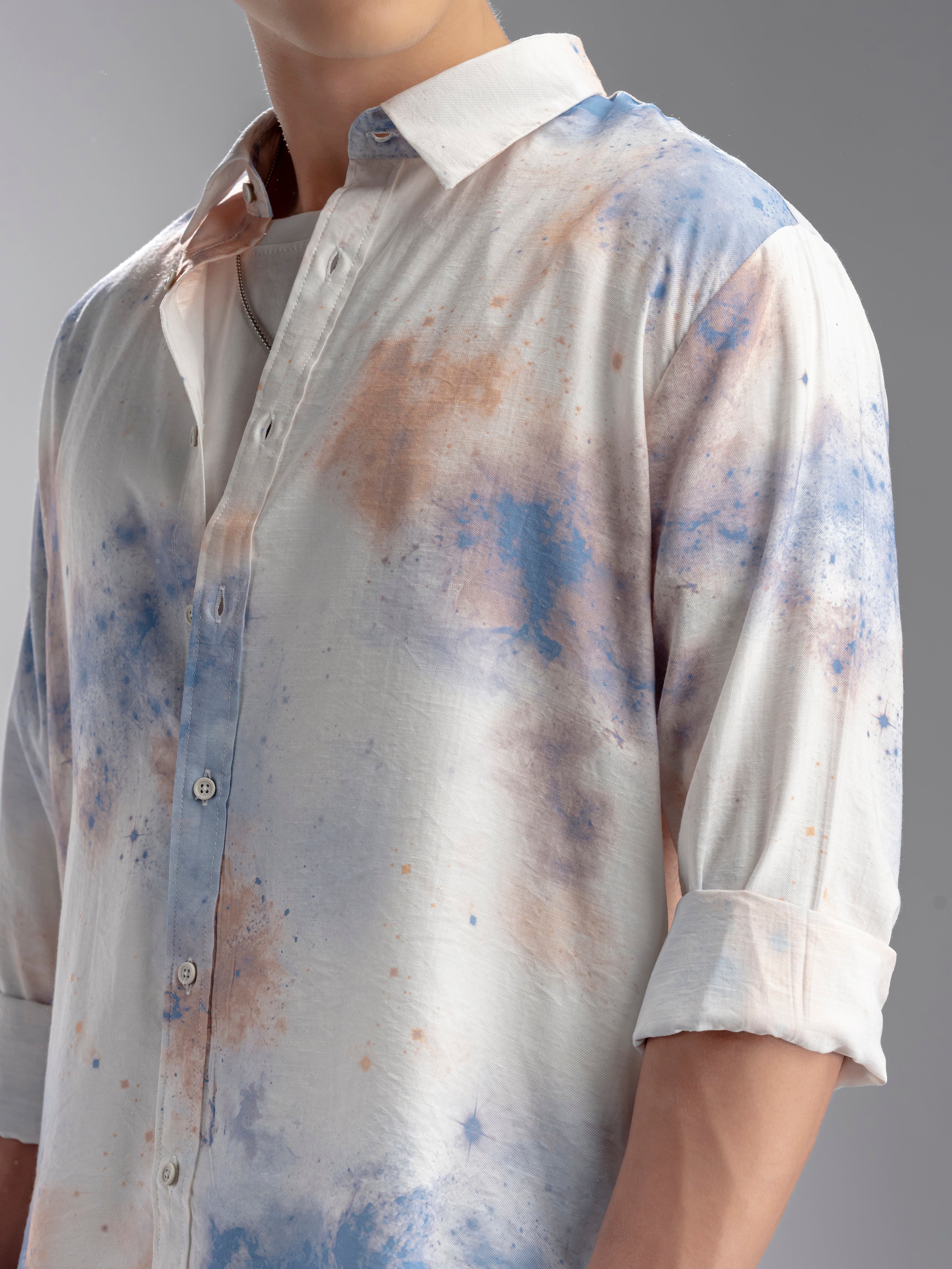 Abstract Print Shirt