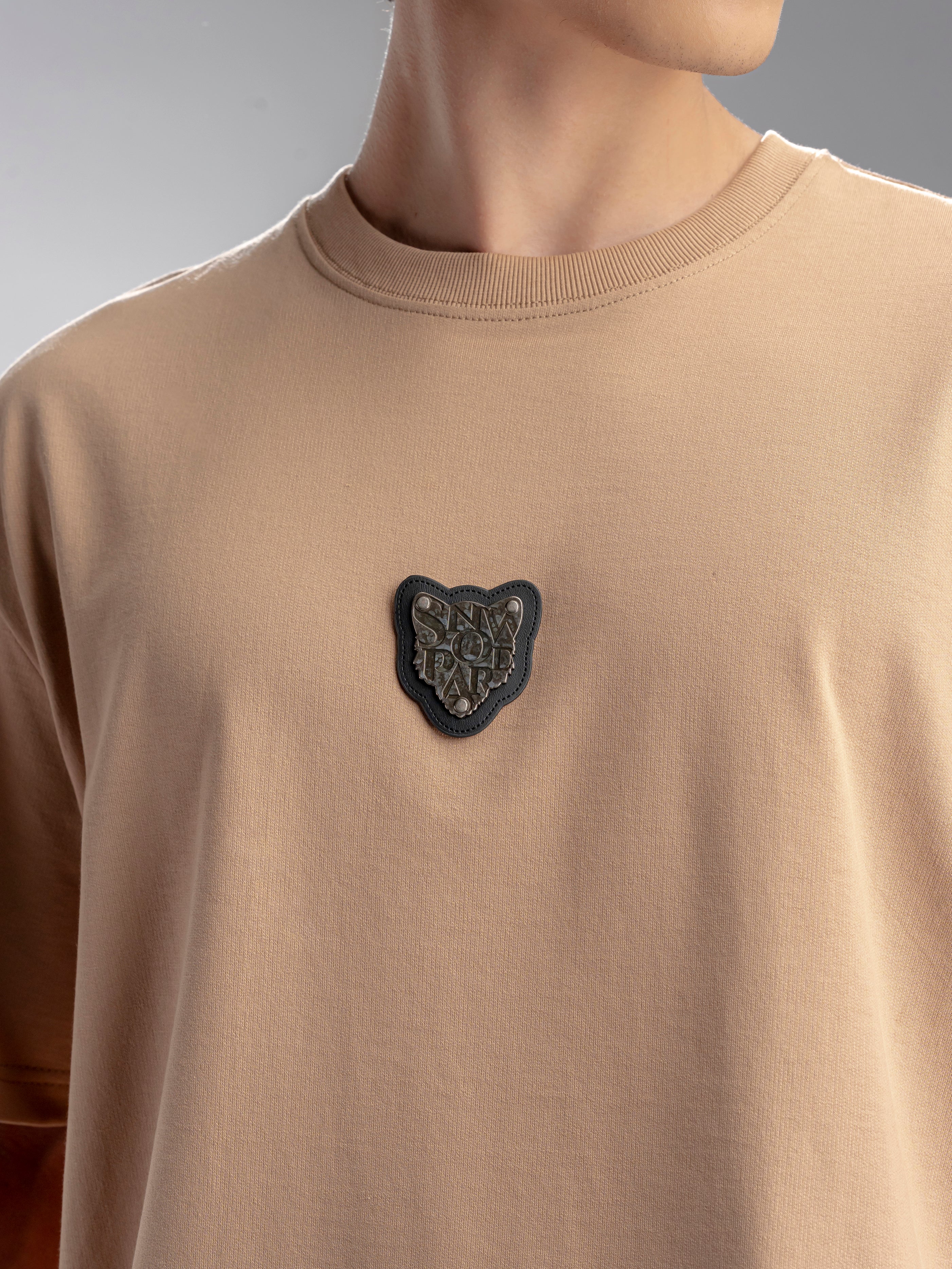 Metal Badge Supima Cotton T-Shirt