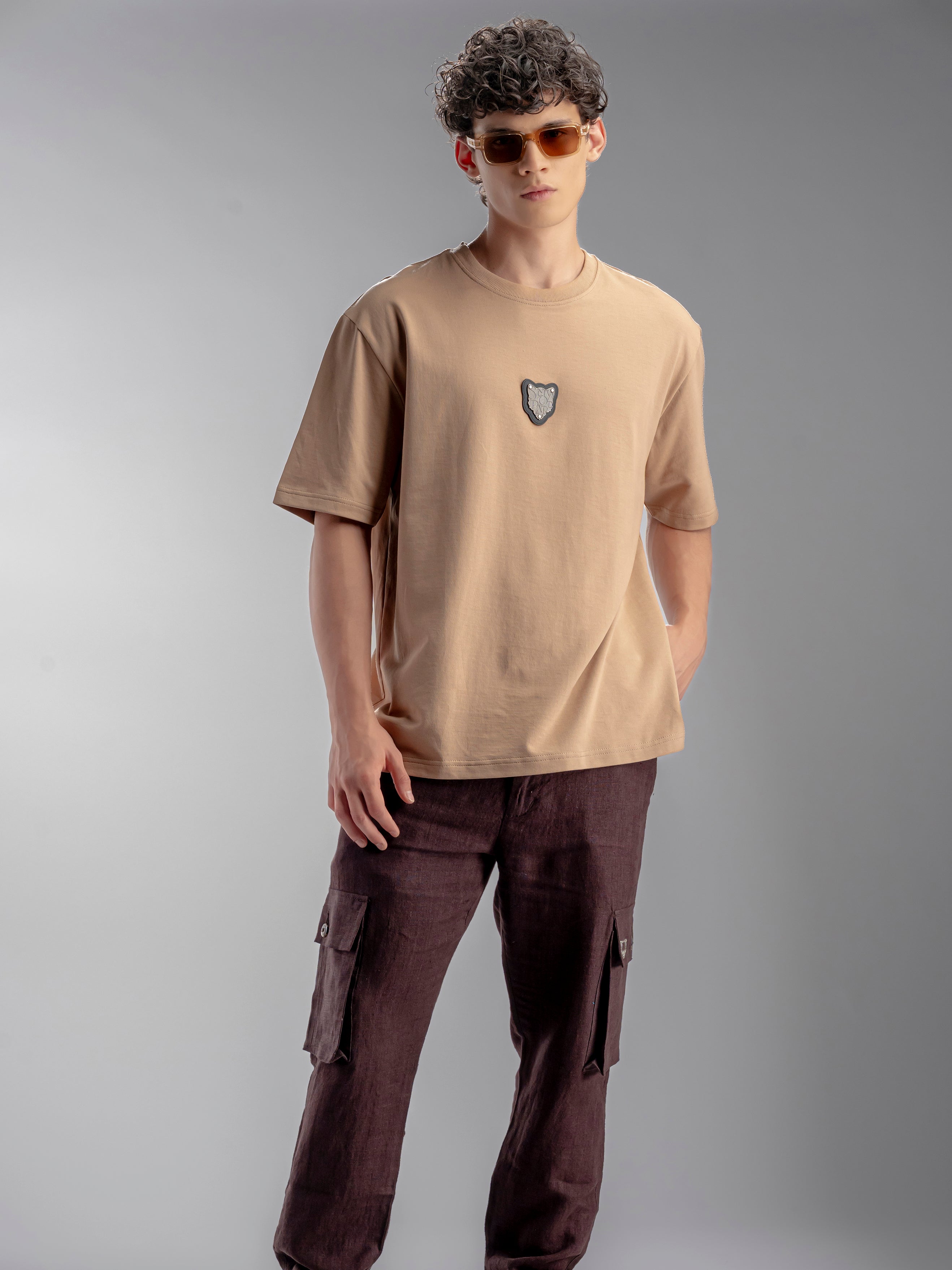 Metal Badge Supima Cotton T-Shirt