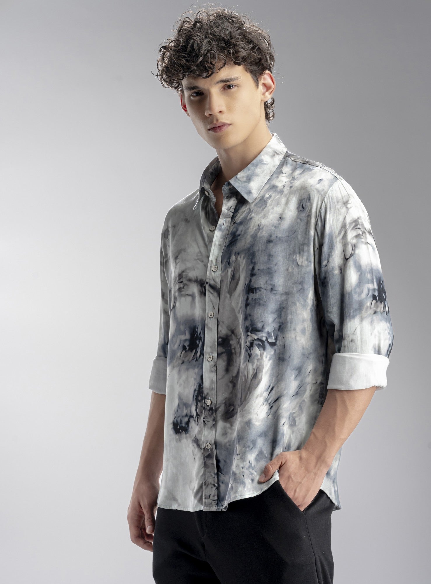 Abstract Print Shirt