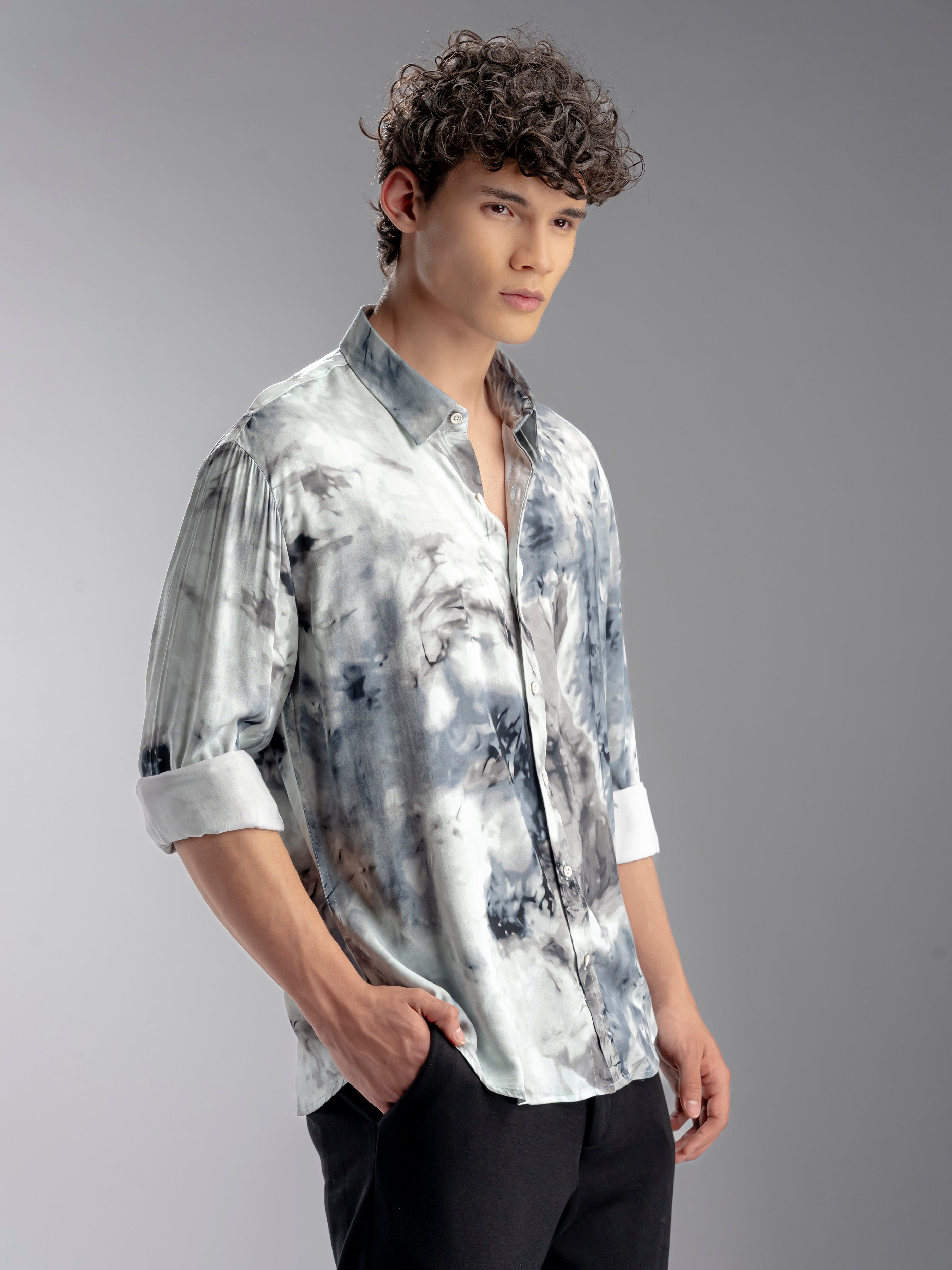 Abstract Print Shirt